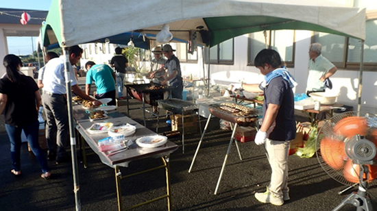 熱く、暑い焼き場、仕上がりは完ぺき☆☆☆